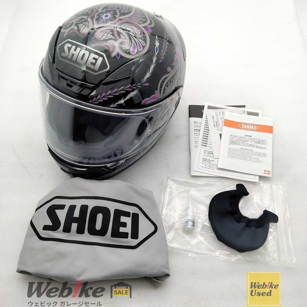 SHOEI Z-7 DUCHESS ダッチェス フルフェイスヘルメット | サイズ：57(M 