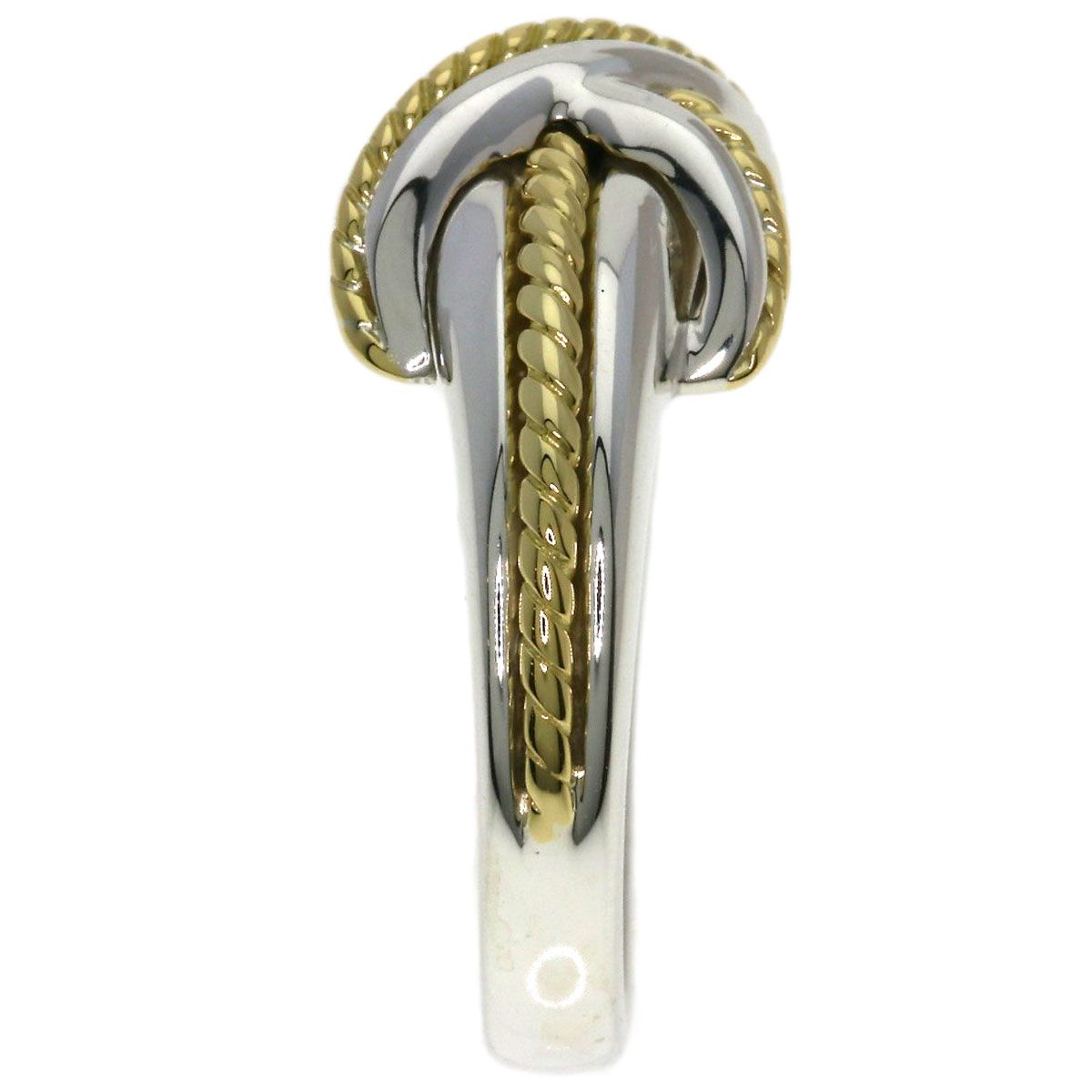 TIFFANY&Co. ティファニー シグネチャー クロス リング・指輪 SV K18YG