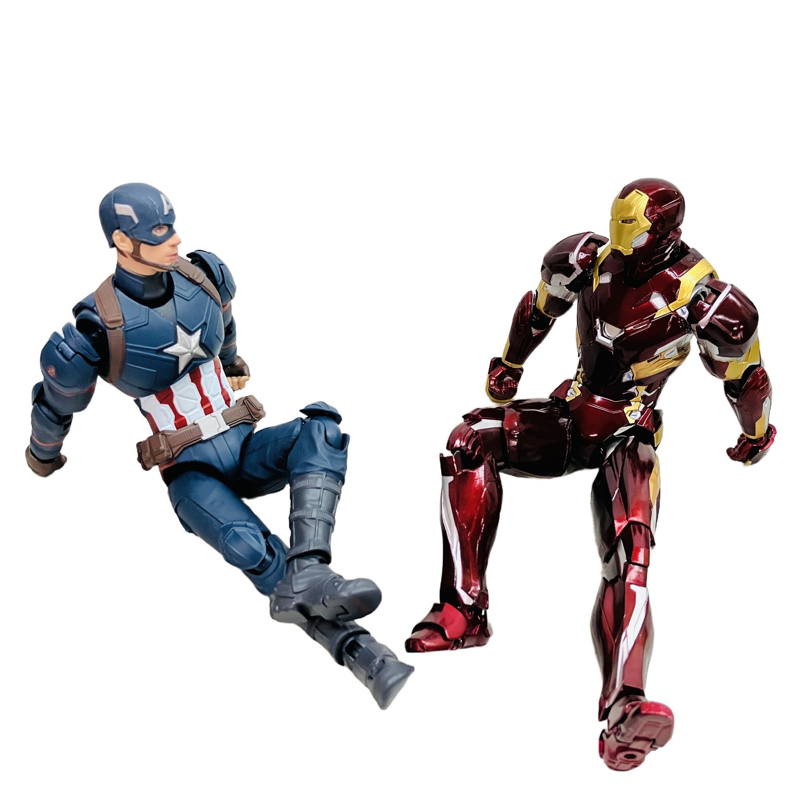 BANDAI S.H.Figuarts シビルウォー キャプテン・アメリカ&アイアンマン 