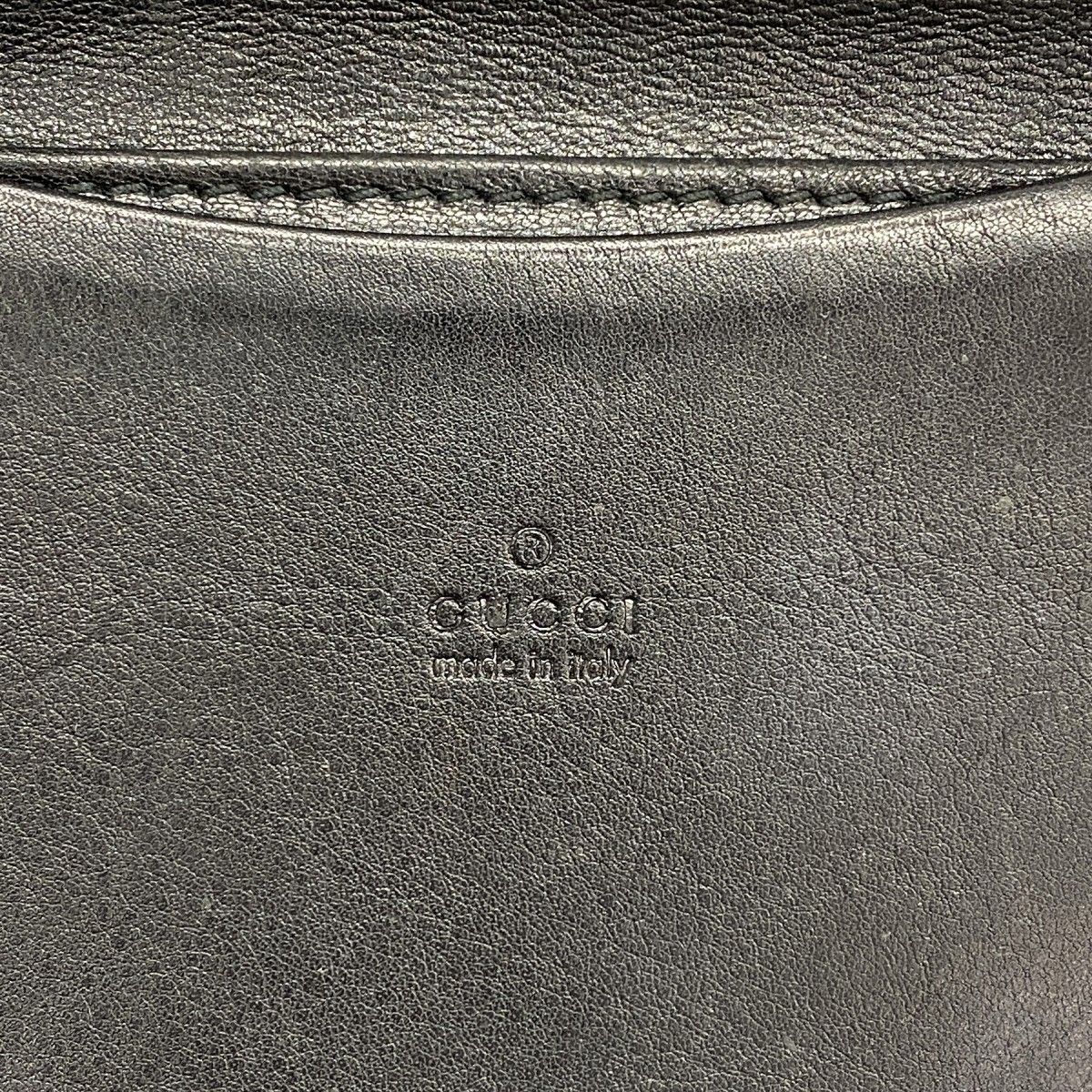 【6de6019】グッチ 名刺入れ グッチシマ 233184 レザー ブラック シャンパンゴールド金具【中古】メンズ 6de6019】グッチ 名刺入れ グッチシマ 233184 レザー ブラック
