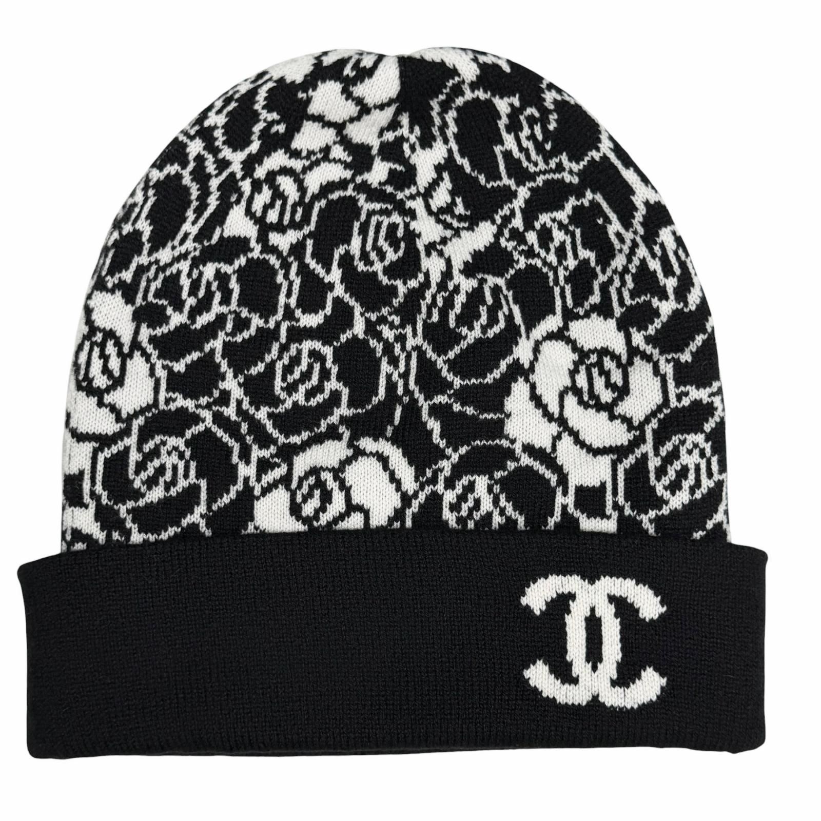 美品　シャネル　CHANEL カシミヤ　ニット帽　ココ CHANEL（シャネル） ニット帽 AA9335 B13720 レディース カシミヤ ココ