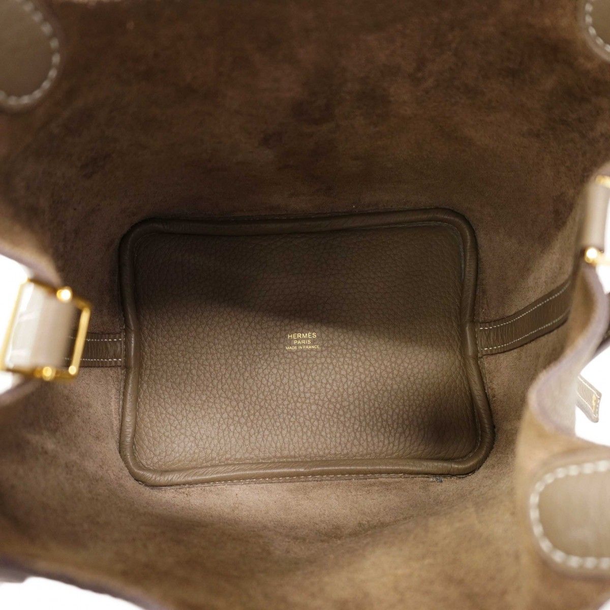 6de6056】エルメス ハンドバッグ ピコタンロックPM トリヨンクレマンス