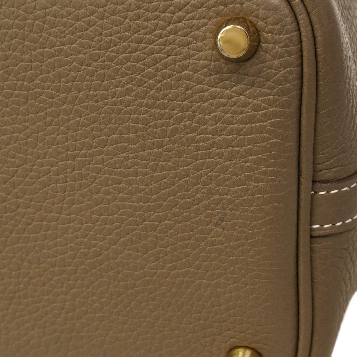 6de6056】エルメス ハンドバッグ ピコタンロックPM トリヨンクレマンス