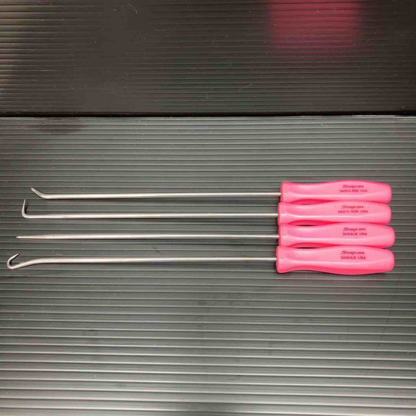 ▲スナップオン(Snap-on)ピックツール4本セット　ピンク【川越店】