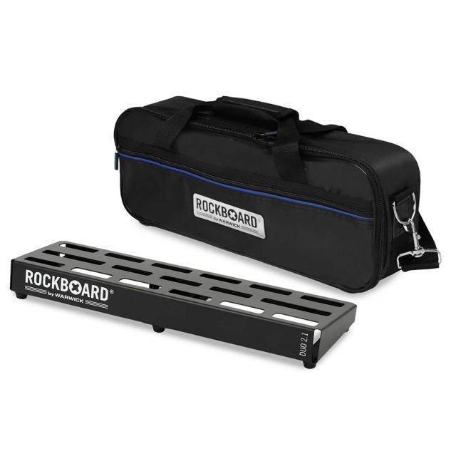 Rockboard ロックボード DUO 2.1, Pedalboard with Gig Bag ペダルボード エフェクターケース