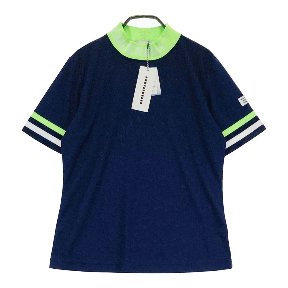 DECEMBERMAY ディセンバーメイハイネック 半袖TシャツネイビーサイズS サイズ：M DECEMBERMAY ディセンバーメイ ハイネック半袖Tシャツ