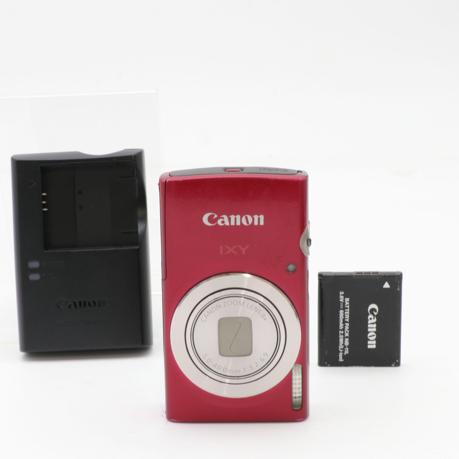 IXY180 コンパクトデジタルカメラ IXY（イクシー） レッド CANON 