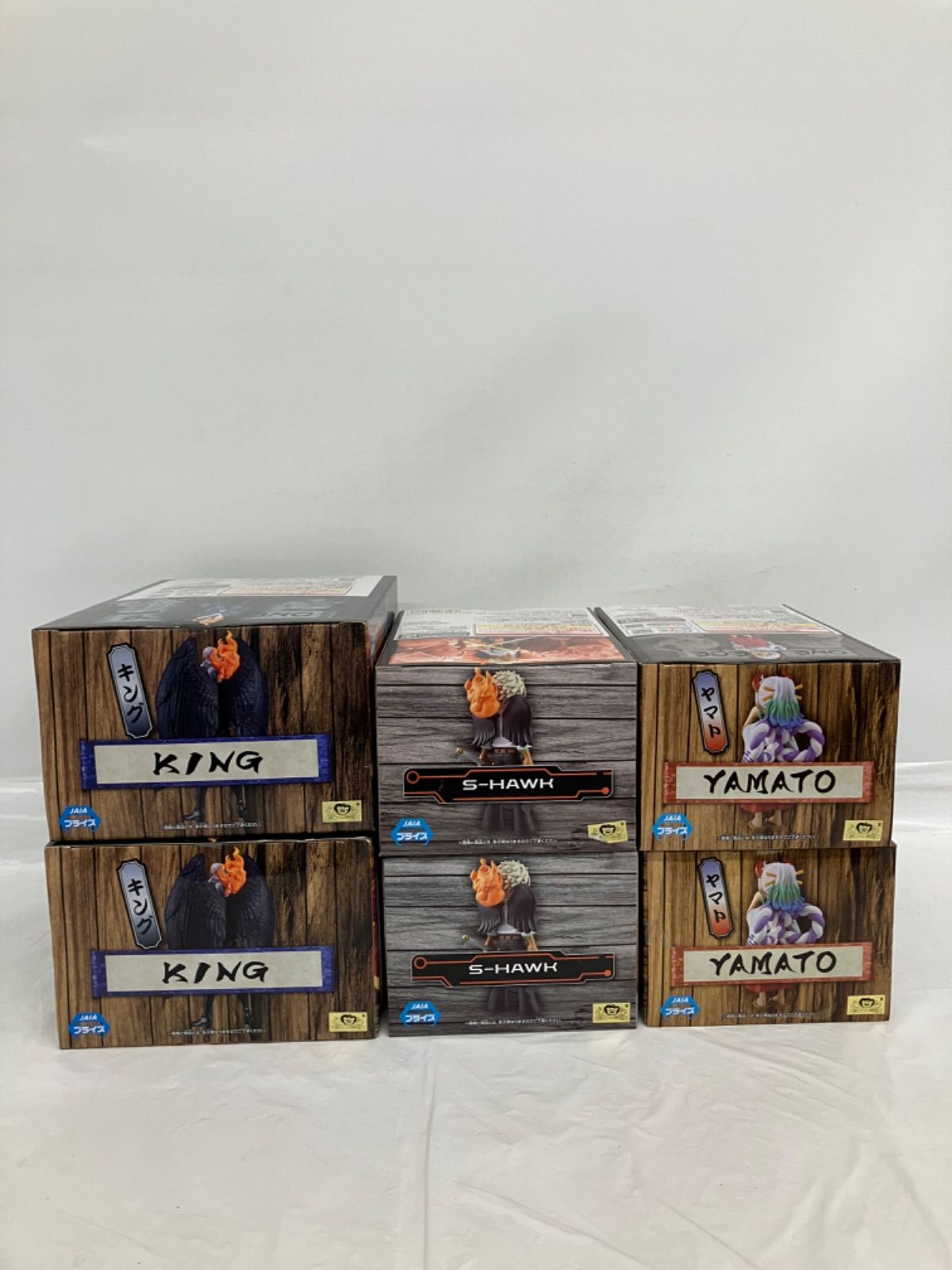 未開封 ワンピース ONE PIECE フィギュア 2種6個セット LF5004 f099