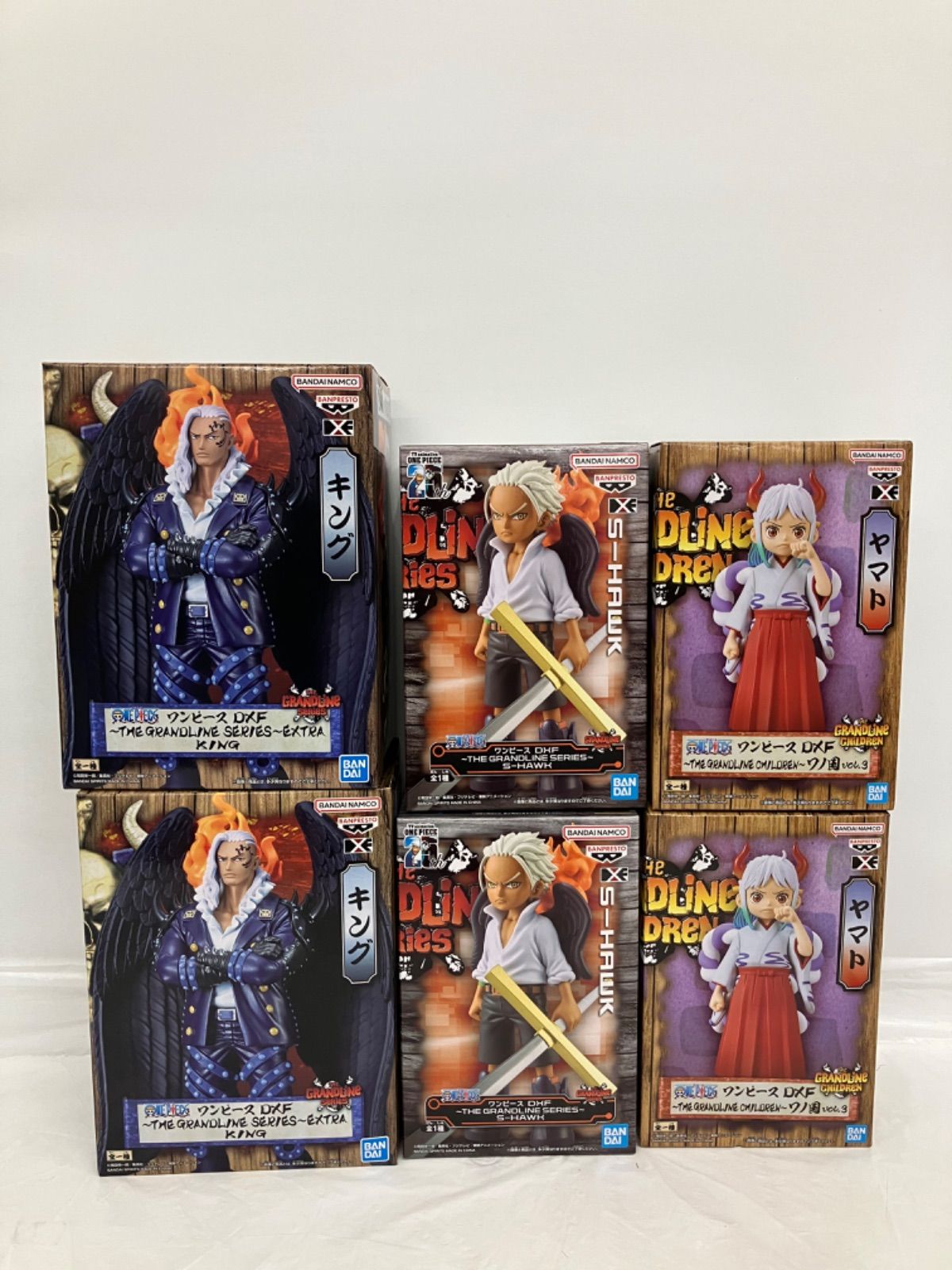未開封 ワンピース ONE PIECE フィギュア 2種6個セット LF5004 f099