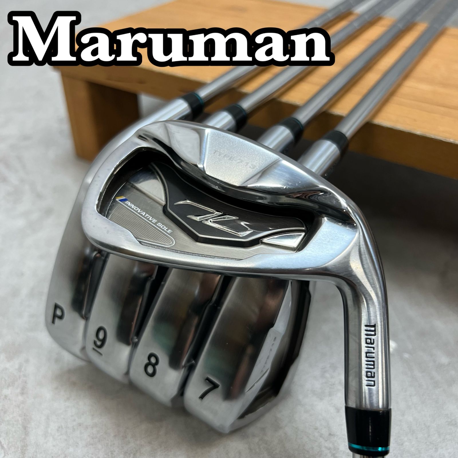 Maruman マルマン ZETA 713 メンズゴルフ アイアンセット 6-PW 5本 右