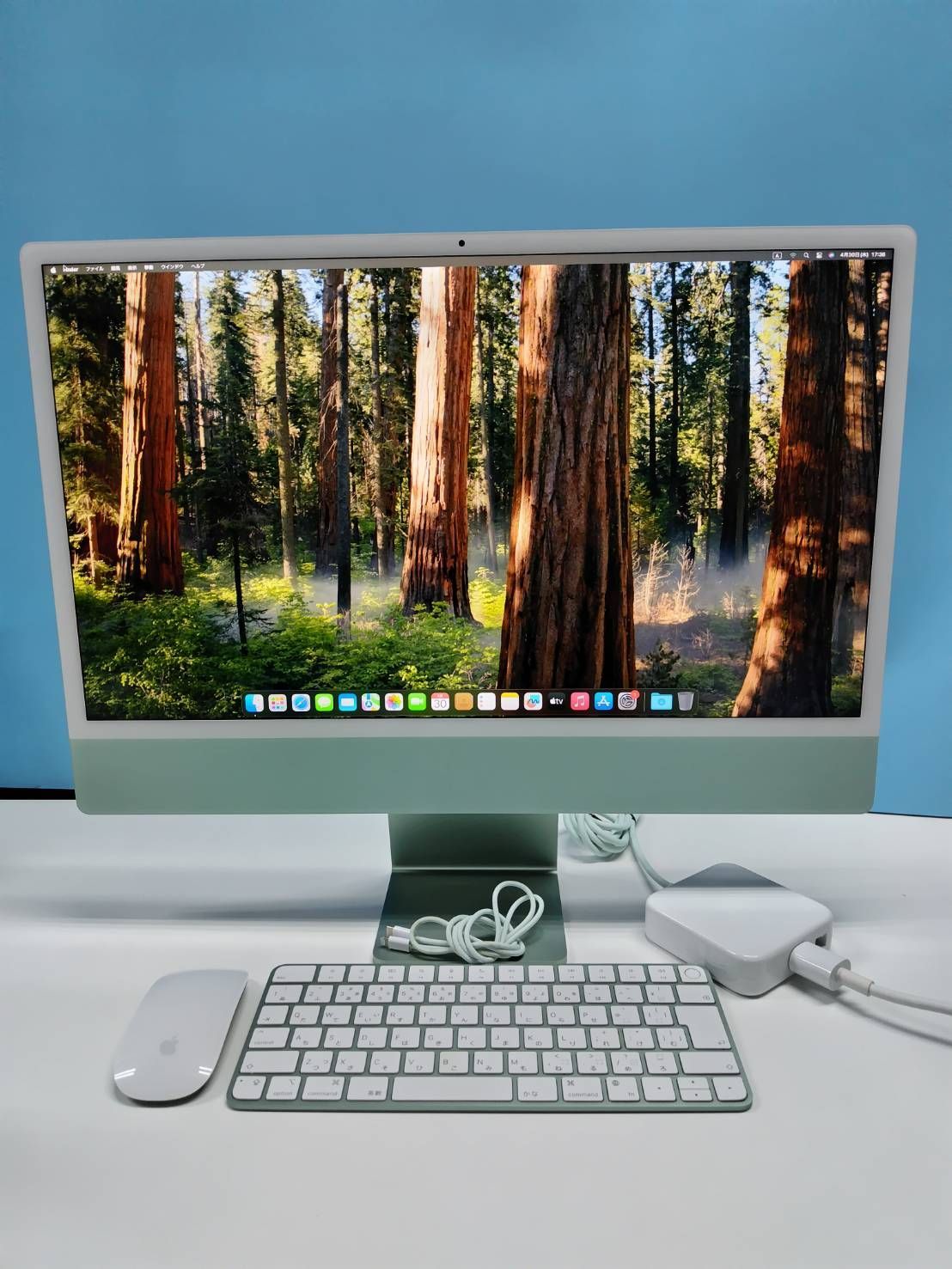 iMac 24インチ M1 512GB 16GB 2021年 MJV83J/A - メルカリ