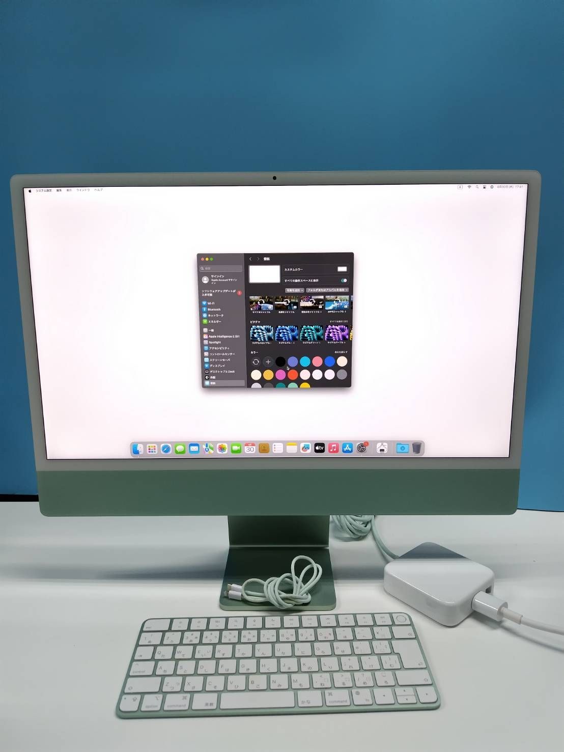 iMac 24インチ M1 512GB 16GB 2021年 MJV83J/A - メルカリ