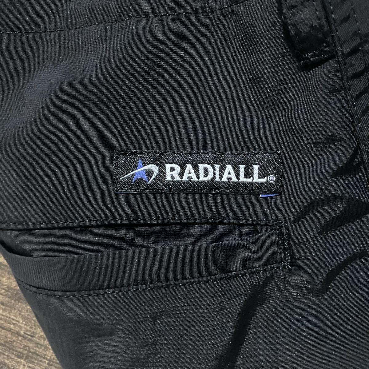 RADIALL ラディアル ナイロン シャカシャカ素材 ミリタリー ワイド