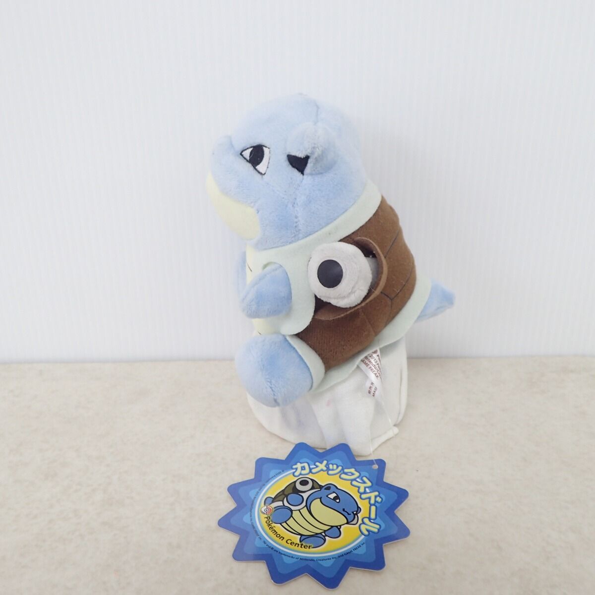 ポケモンセンター カメックスドール 2013年 紙タグ付き