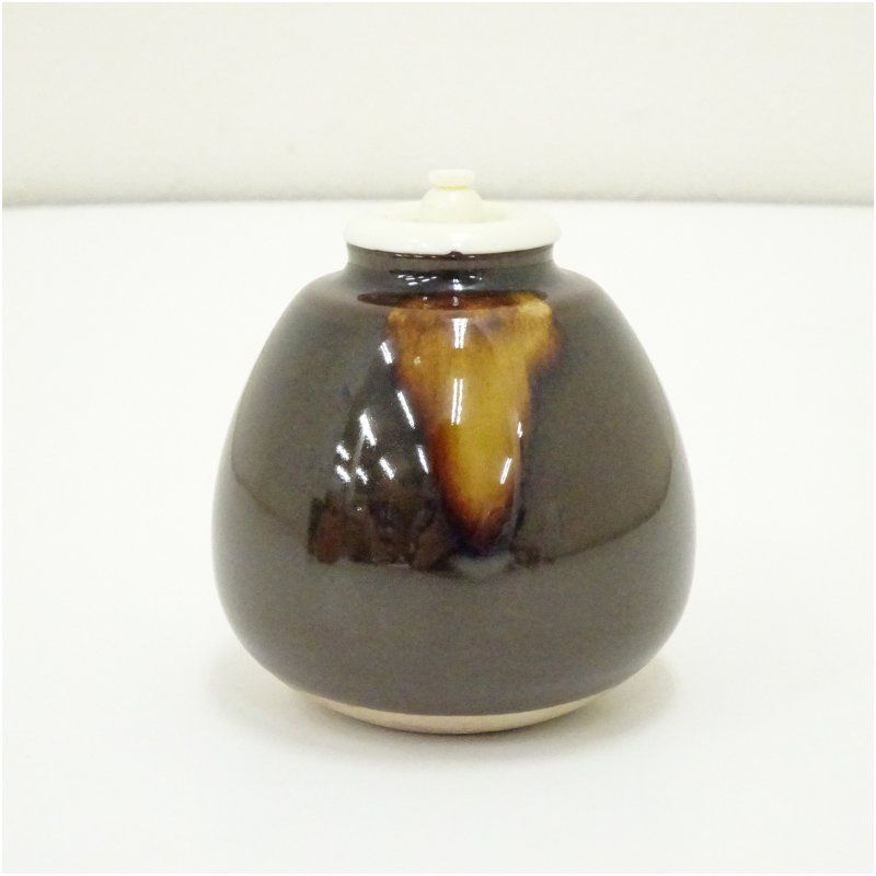 茶道道具 茶入蓋 茄子茶入 仕覆付 茶入れ 茶道 茶道具 おしゃれ 道具 濃