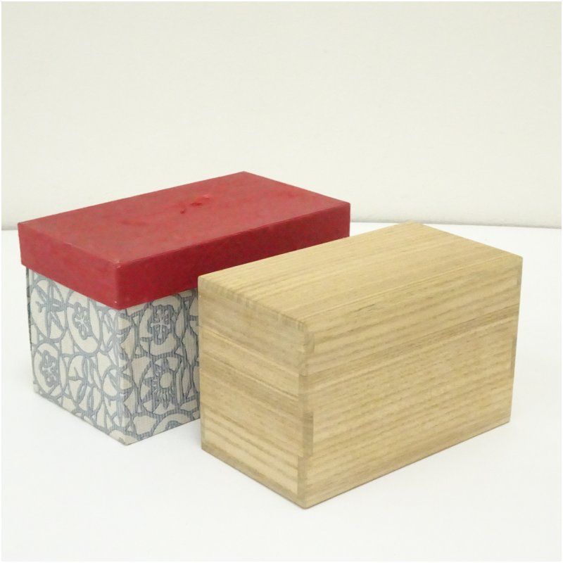 Ｗ３２１　茶通箱　『桐茶通箱』　紙箱　茶道具 桐茶通箱（紙箱） 茶道 茶道具 水屋道具 おしゃれ 茶器 抹茶 茶桶箱