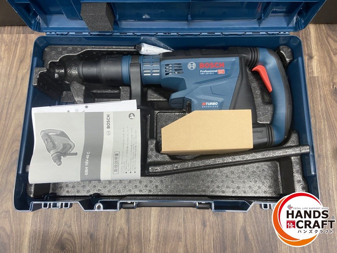 ♭【未使用品】ボッシュ BOSCH GBH18V-40C コードレスハンマードリル