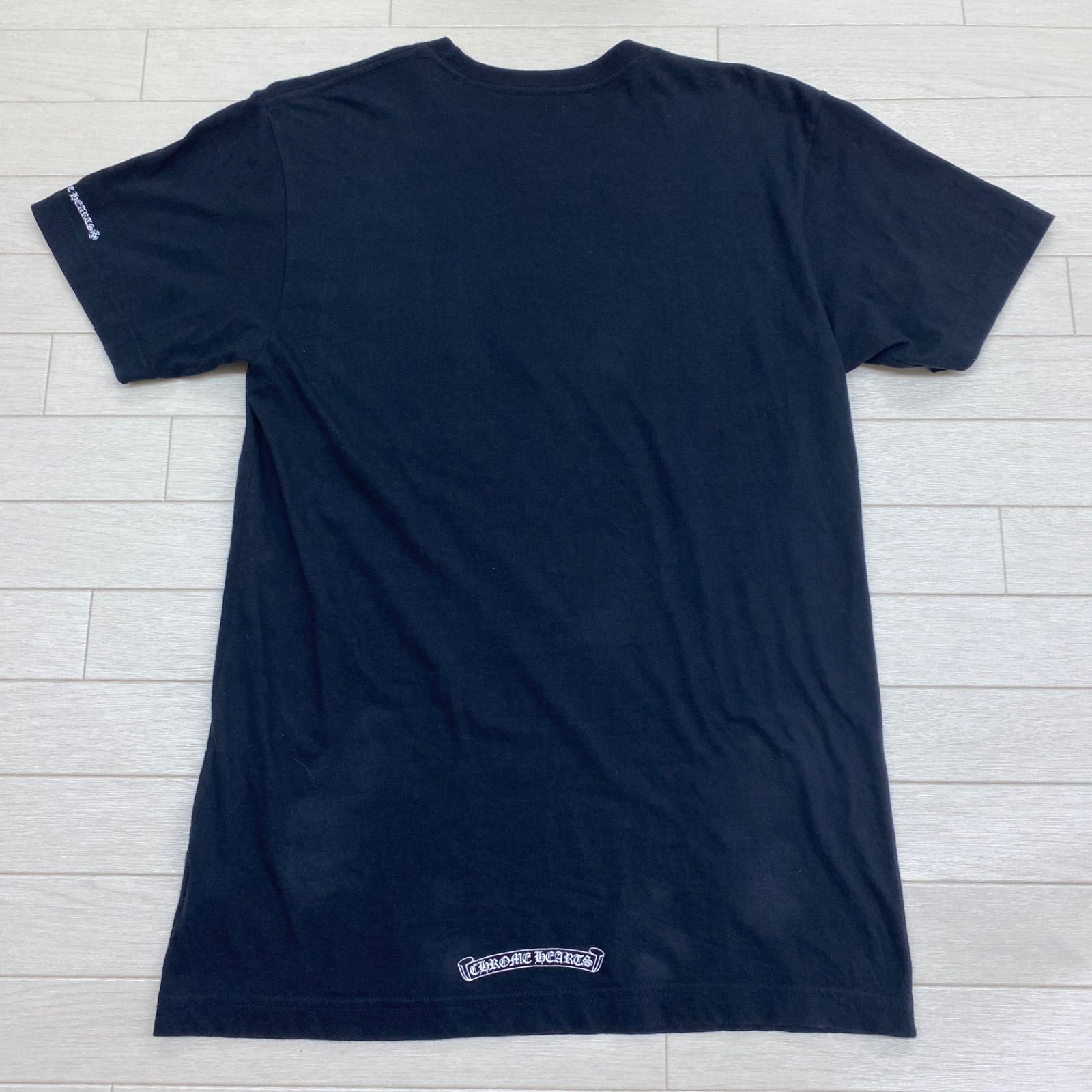 クロムハーツ メンズ Tシャツ 半袖 ブラック 正規品 サイズM 