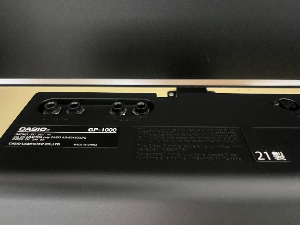 ☆86954【電子ピアノ】CASIO GP1000 21年製 - メルカリ