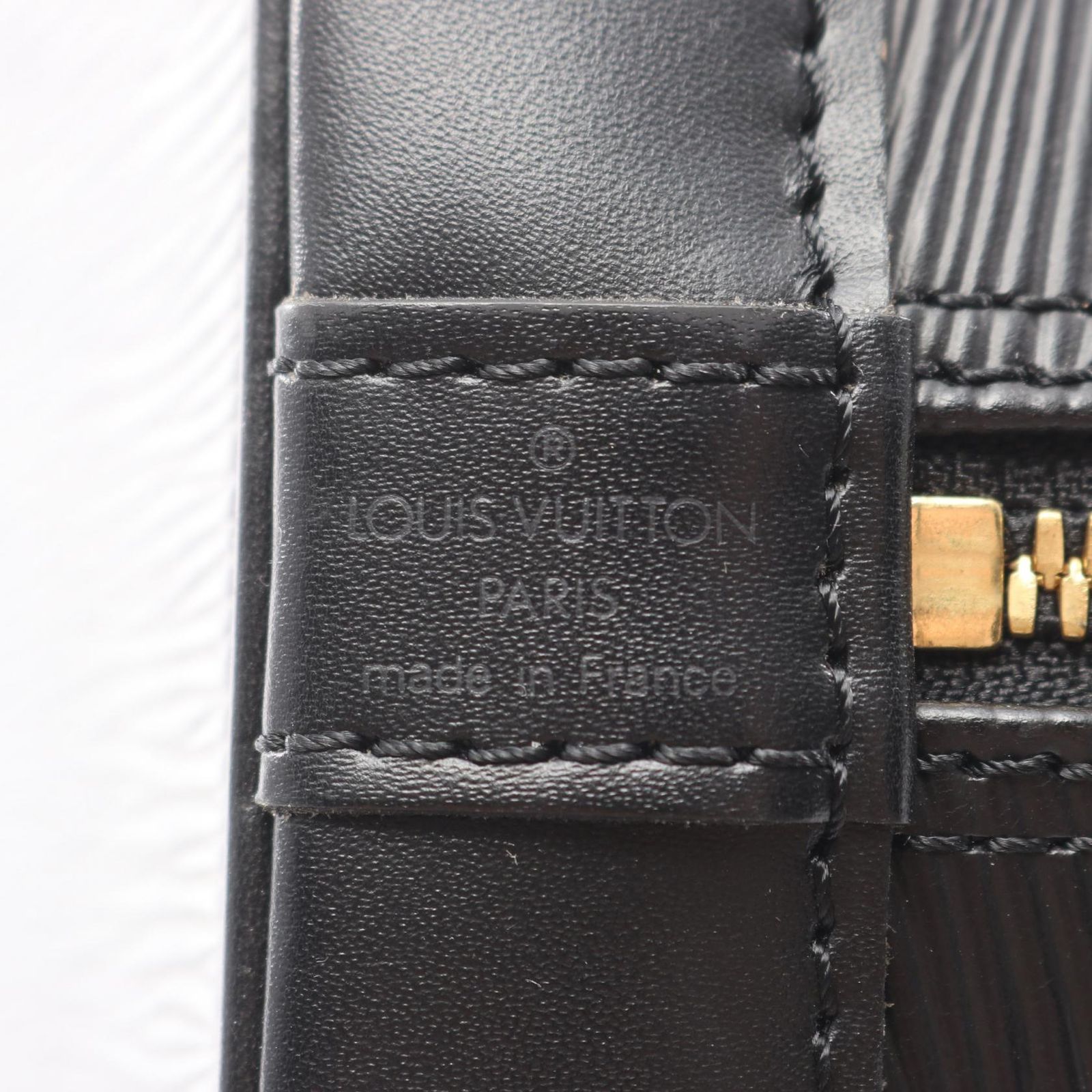 LOUIS VUITTON ルイ・ヴィトン アルマ エピ ノワール ハンドバッグ 