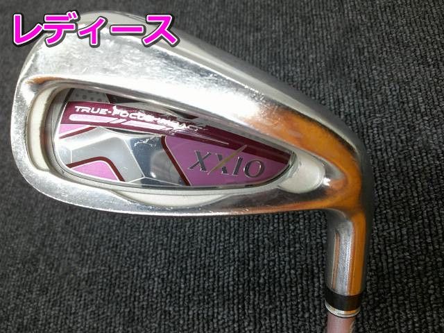 中古 レディースアイアンセット ダンロップ ゼクシオ2018 Bordeaux タンピン/MP1000L 1本/L/27[9540]■松山店