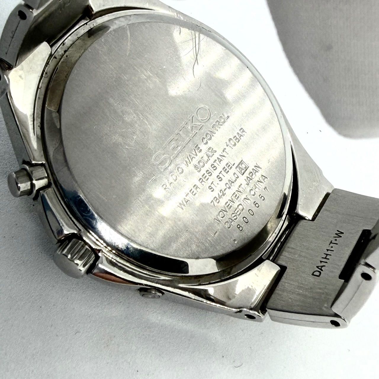 稼働/純正ブレス】SEIKO/セイコー SPIRIT/スピリット 腕時計 ソーラー