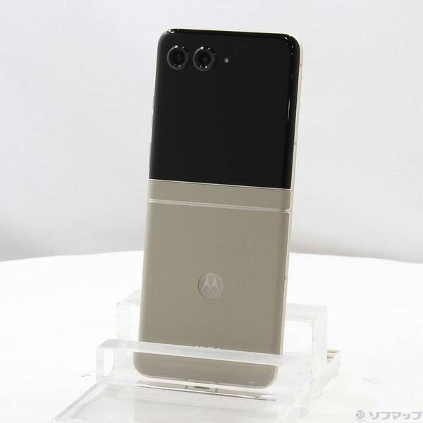 中古 motorola razr 50 512GB サンドクリーム SIMフリー - メルカリ