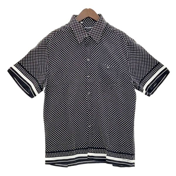 Dolce & Gabbana ドルチェアンドガッバーナ シルクシャツ 半袖 ドット