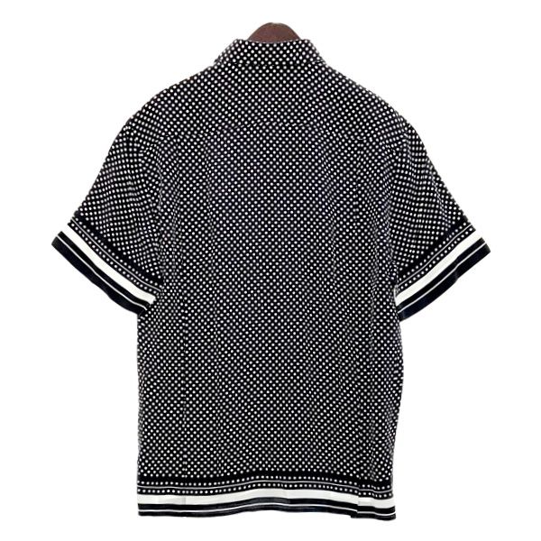 Dolce & Gabbana ドルチェアンドガッバーナ シルクシャツ 半袖 ドット