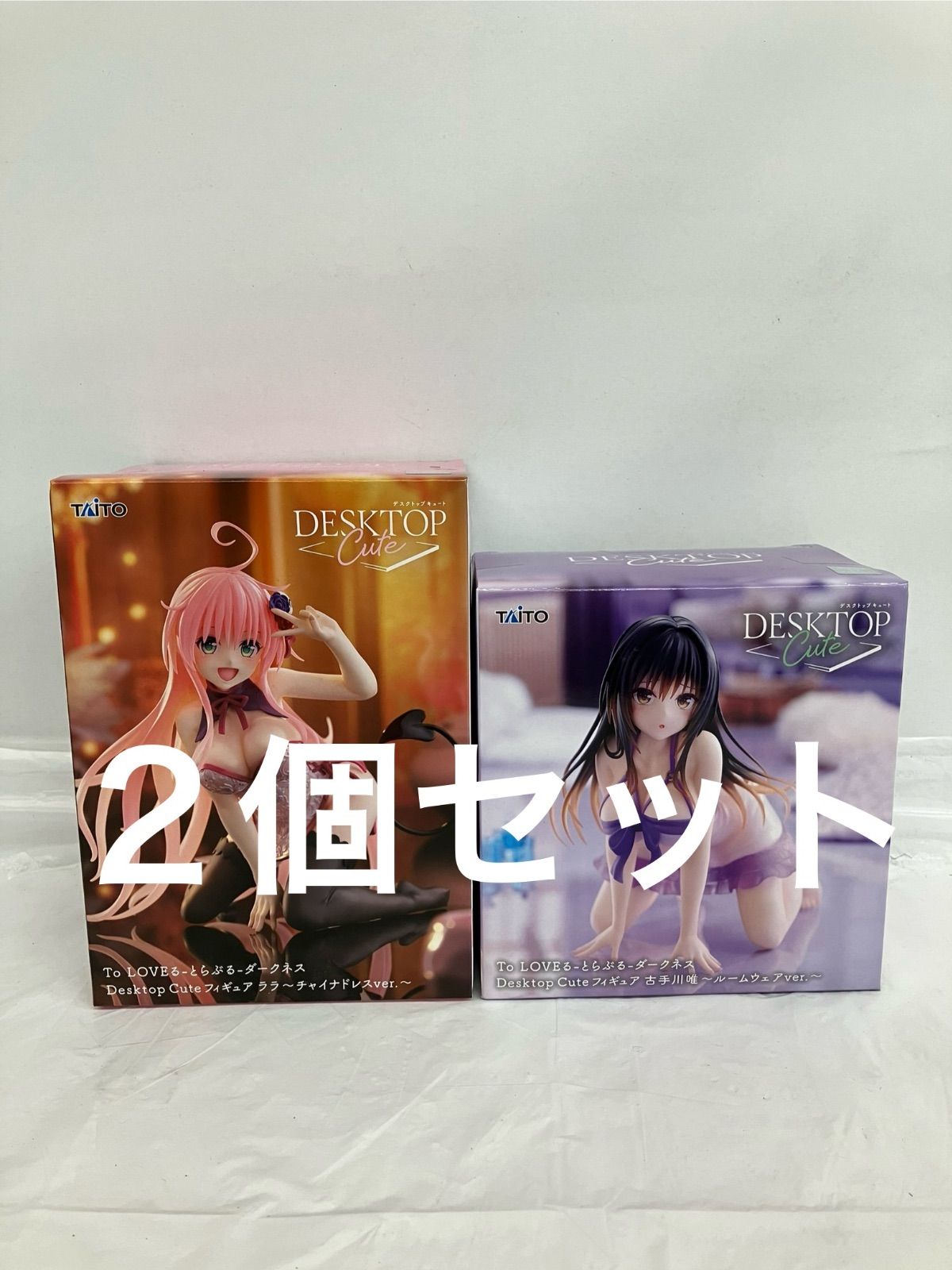 To LOVEる Desktop チャイナドレス 5種 コンプ 古手川唯 ララ 未開封 To LOVEる とらぶる ダークネス DesktopCute ララ チャイナ