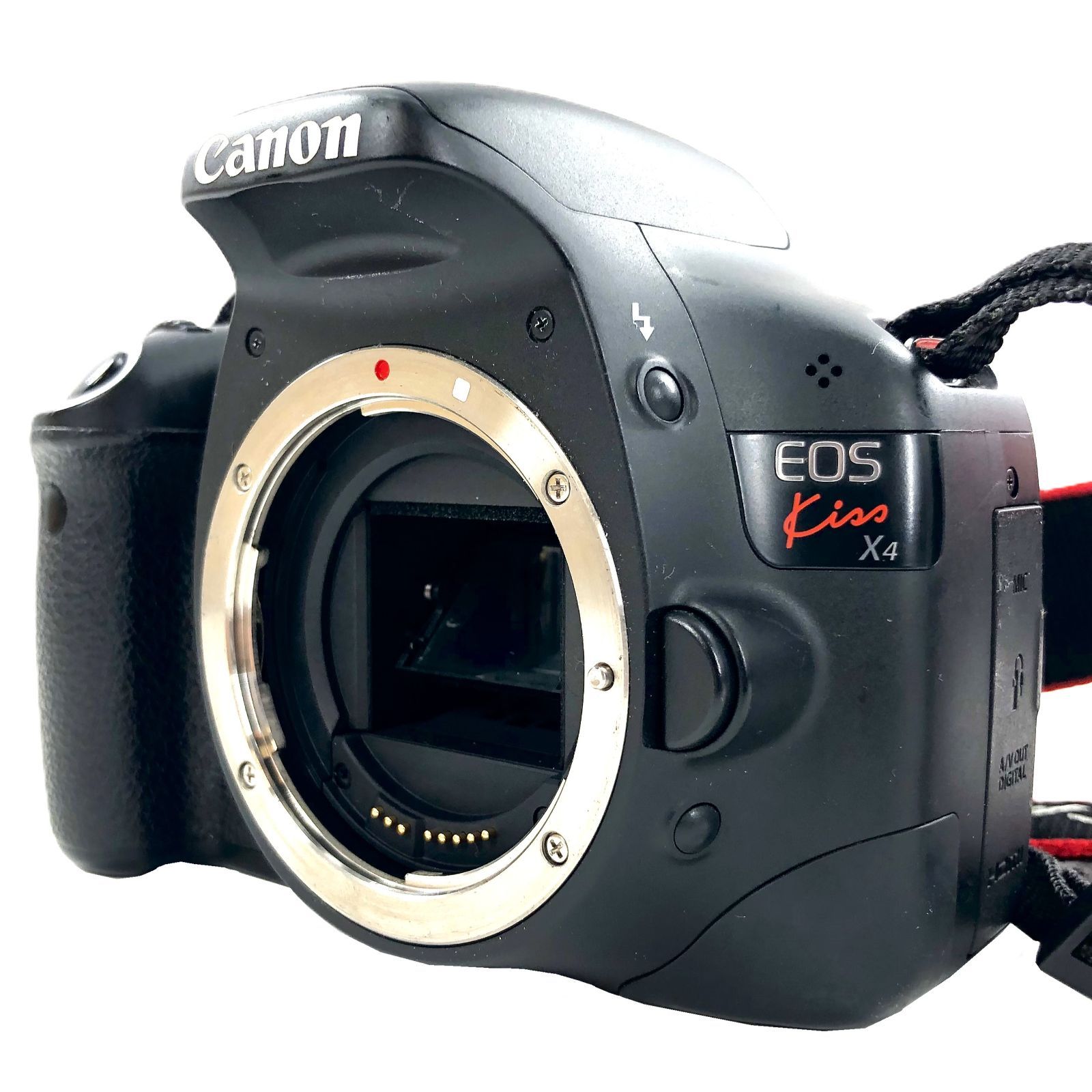 CANON キヤノン EOS Kiss X4 レンズ 18-135mm 1:3.5-5.6 デジタル一眼レフカメラ 付属品付き 動作確認済み【PF-998】