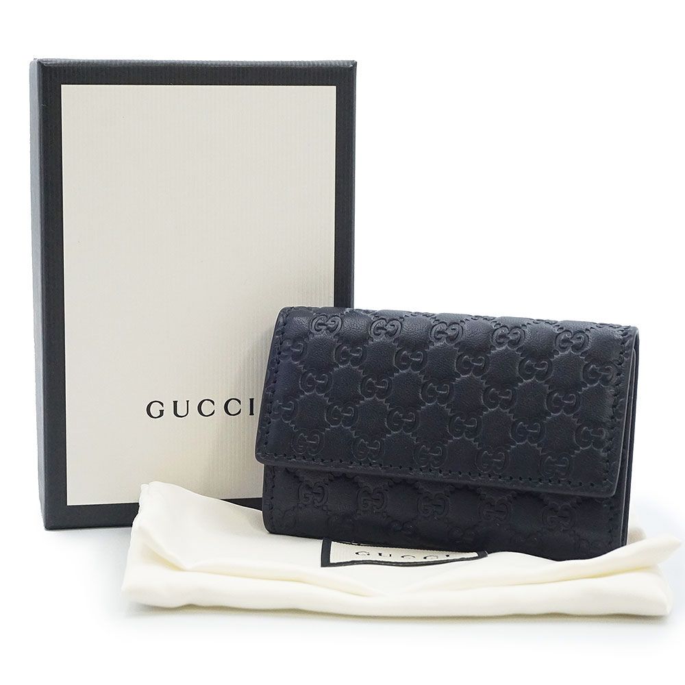 美品　【GUCCI】グッチ シマ レザー ビジネスバッグ 黒 鍵付 GUCCI（グッチ） 【新品未使用】グッチ グッチシマ ビジネスバッグ