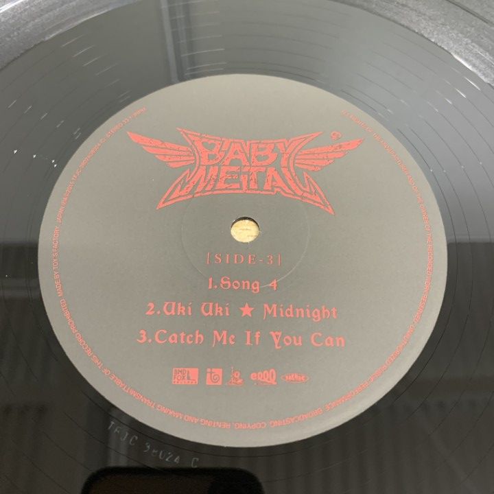 △01)【1点限り!】Babymetal/ベビーメタル/2LPレコード/国内盤/ヘヴィ