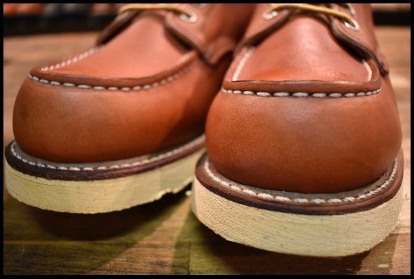 9.5D 美品 羽タグ 02年】レッドウィング 8131 アイリッシュセッター 赤
