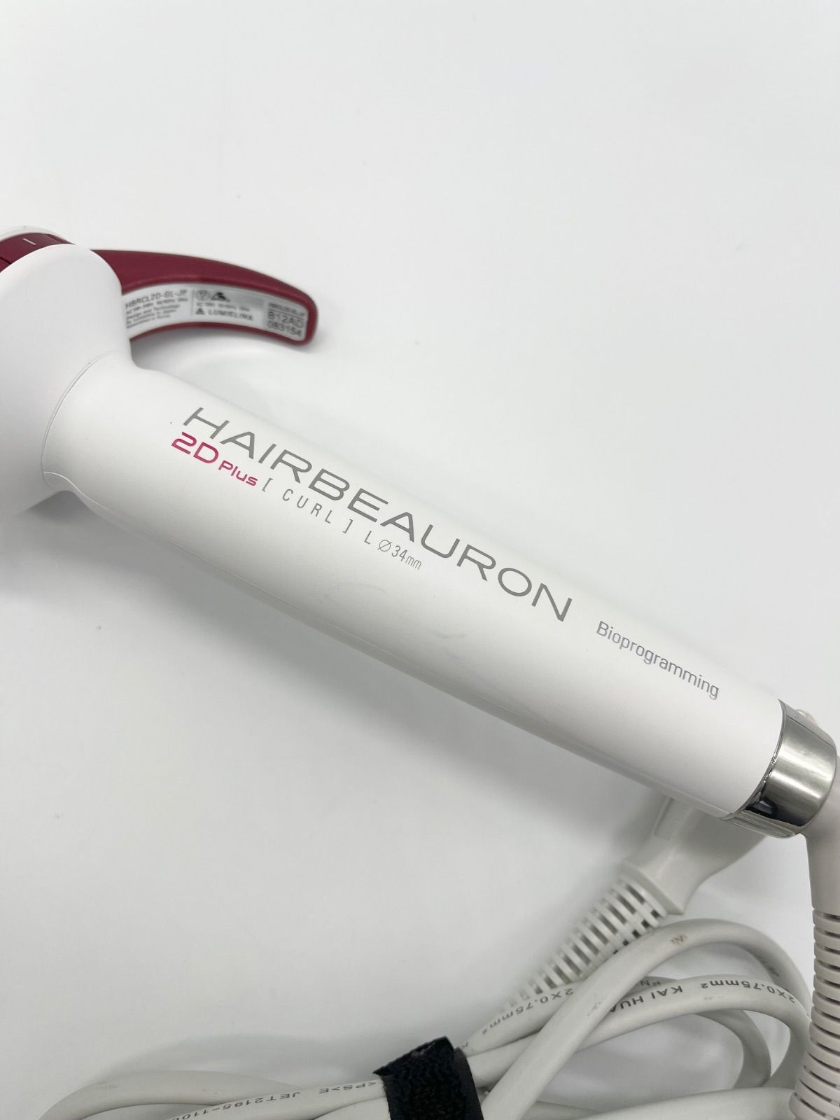 リュミエリーナ ヘアビューロン 2D Plus カール L 34mm HBRCL2D-GL-JP