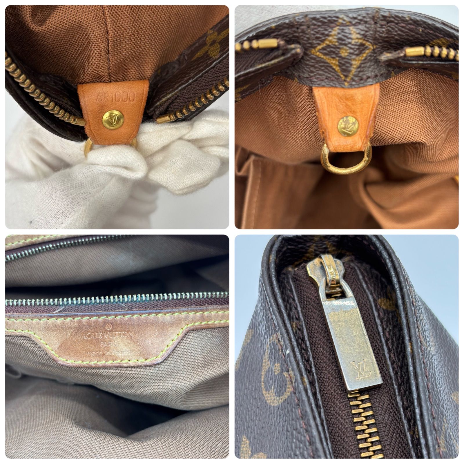 LOUIS VUITTON ルイヴィトン カバ・メゾ モノグラム トートバッグ 