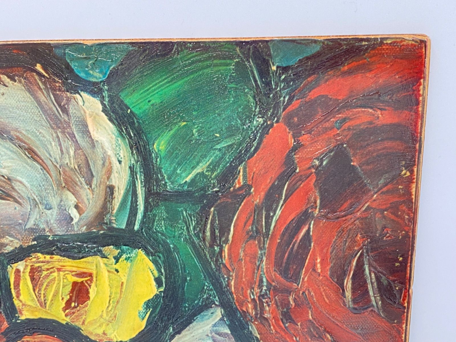 林武 薔薇 油彩 複製画 大日本絵画巧芸美術株式会社制作 - メルカリ