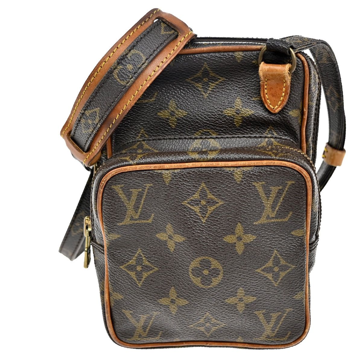 LOUIS VUITTON ルイヴィトン ミニ アマゾン ショルダーバッグ ブラウン