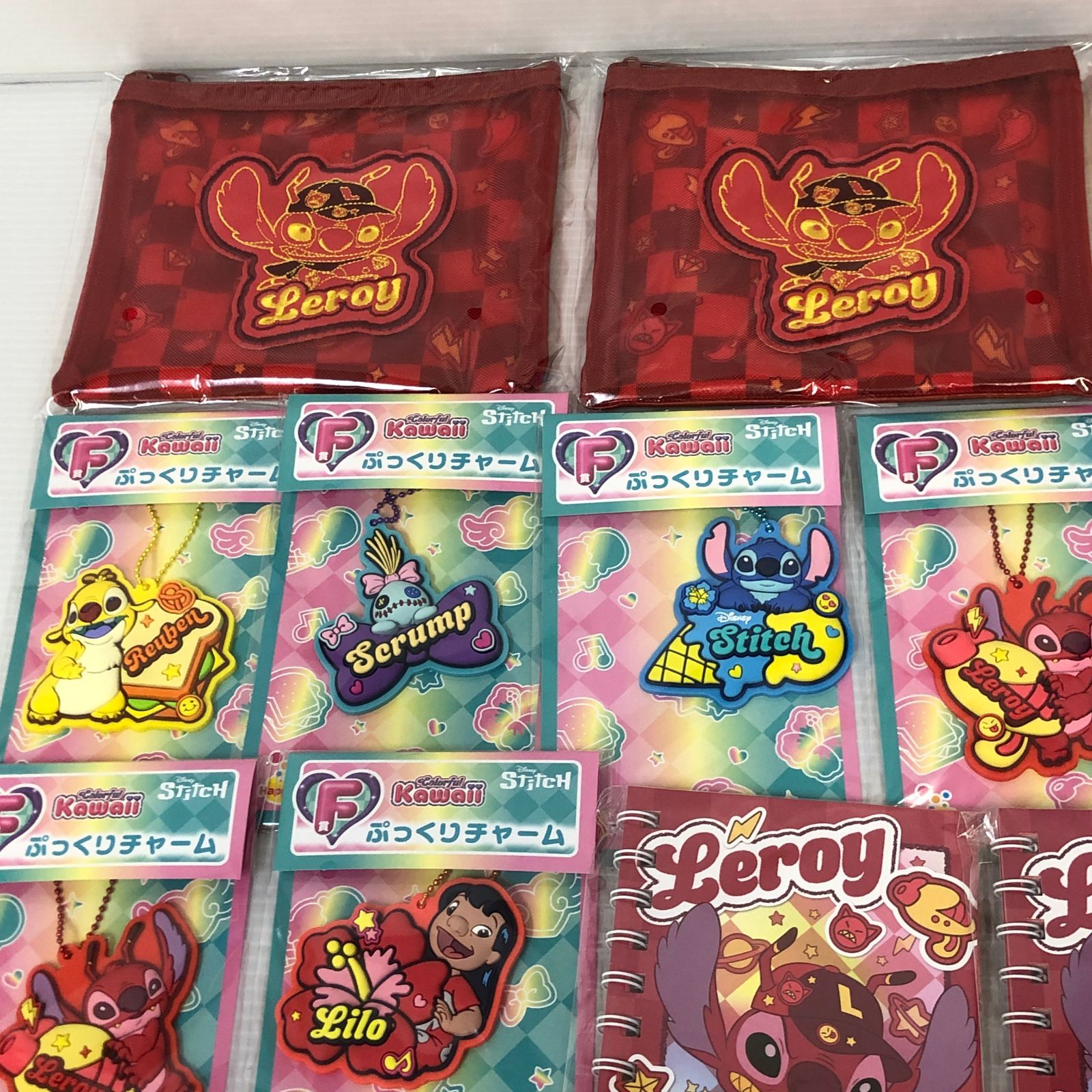 △Happyくじ Stitch Colorful Kawaii スティッチ グッズ まとめ 未開封
