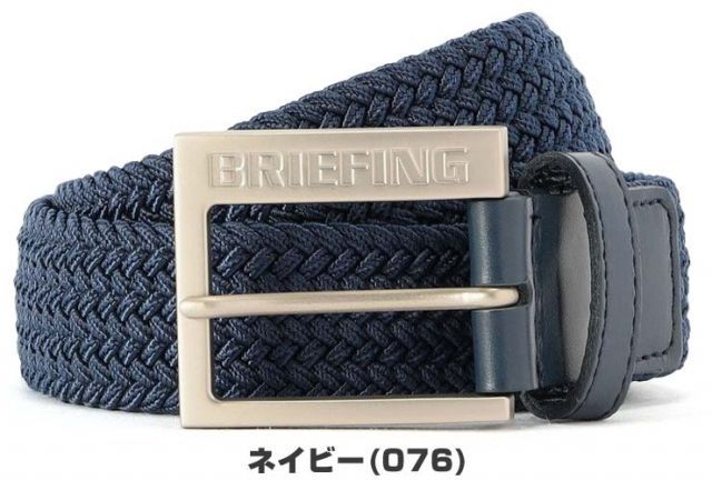 ブリーフィング ゴルフ スクウェア バックル メッシュ ベルト ゴルフ