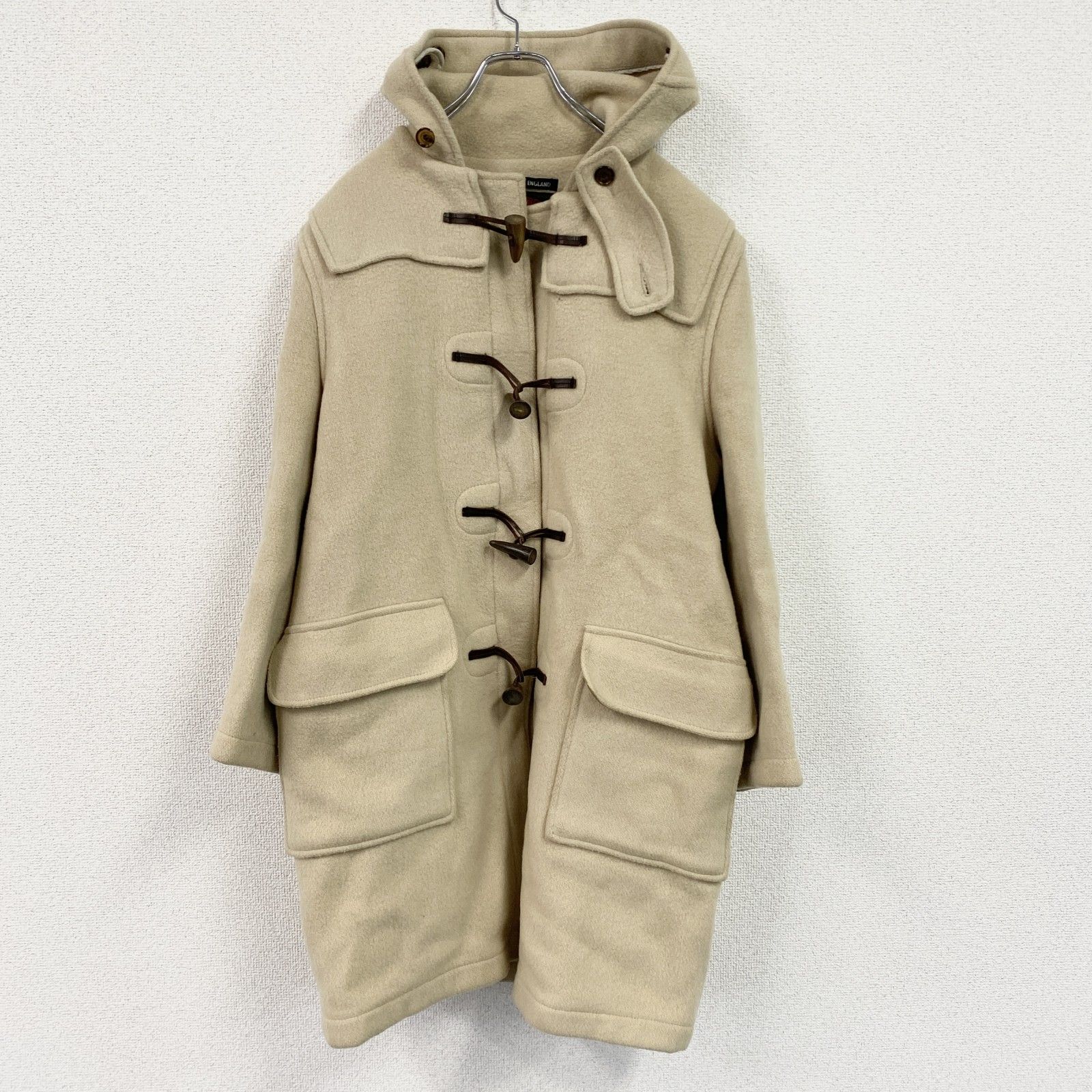 OLD ENGLAND ダッフルコート S ベージュ OLD ENGLAND（オールドイングランド） | ダッフルコートの古着・中古