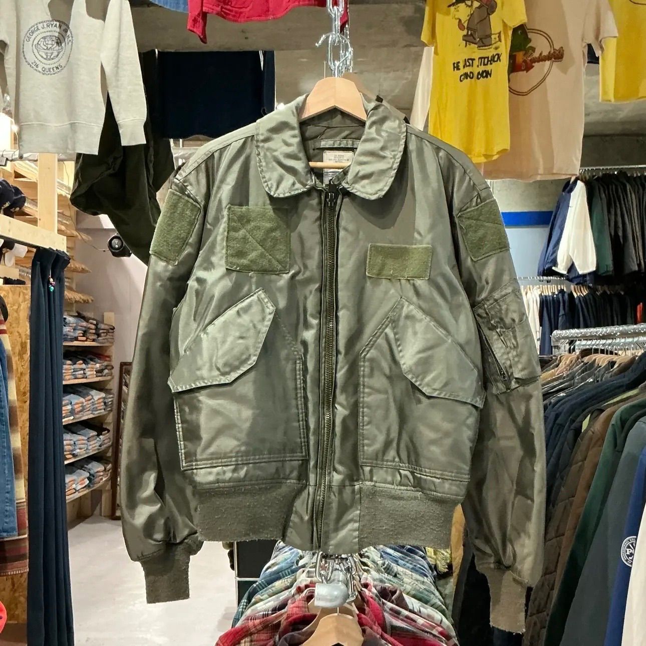 90s Alpha Industries CWU-45P Flight Jacket アルファ 