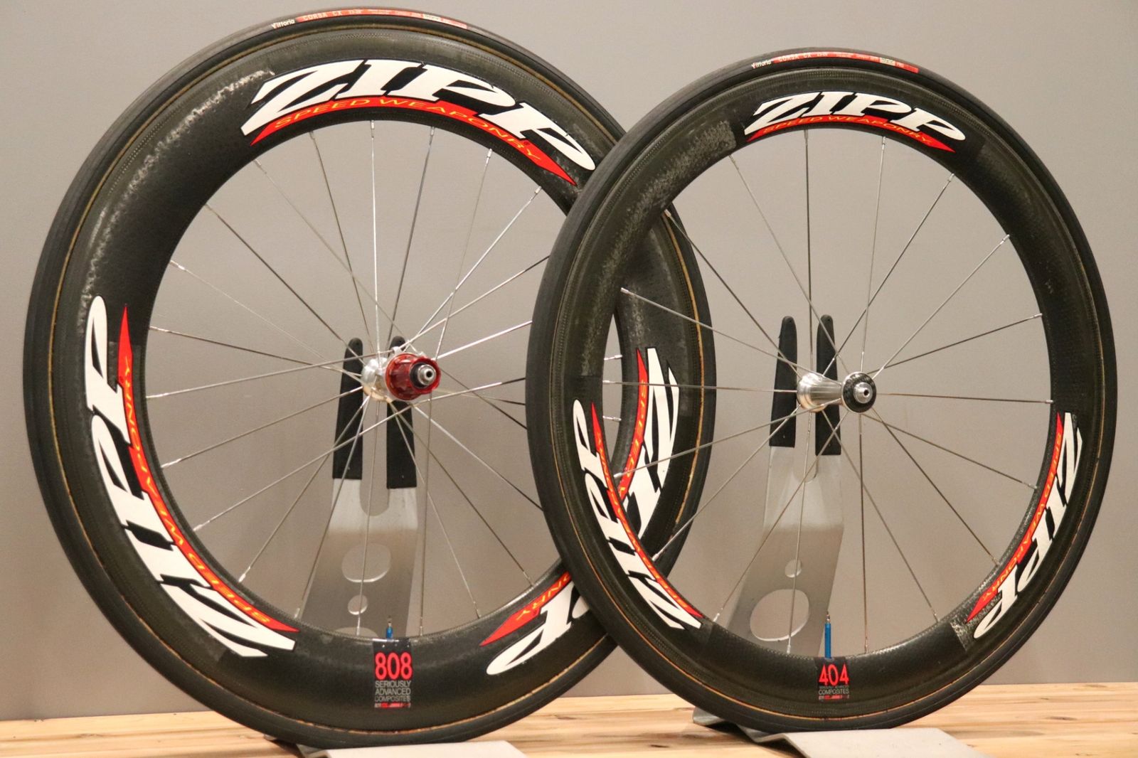 ジップ ZIPP 404 808 カーボン チューブラー ホイールセット シマノ10S 