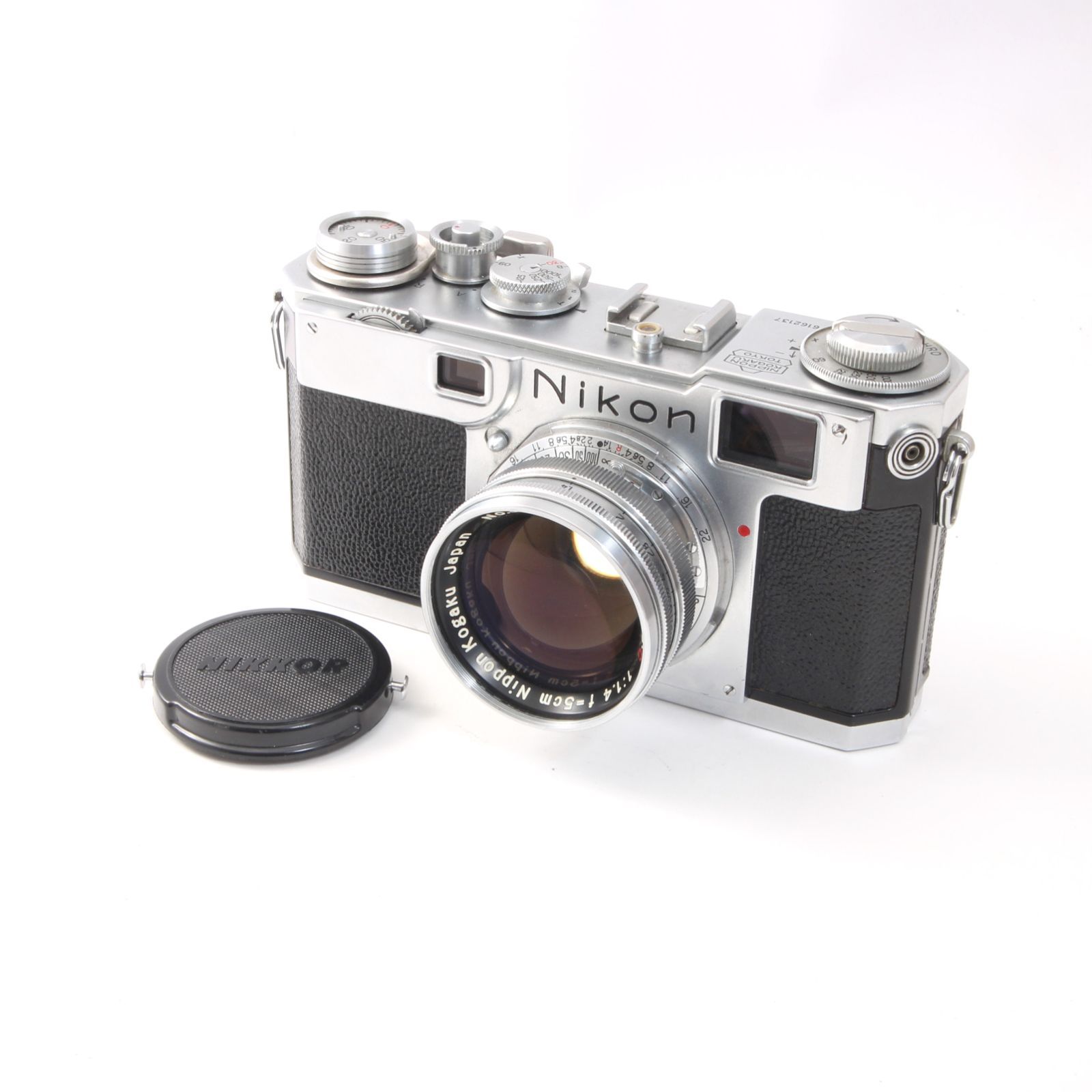 Nikon ニコン S2 前期 + NIKKOR-SC 5cm F1.4 フィルムカメラ