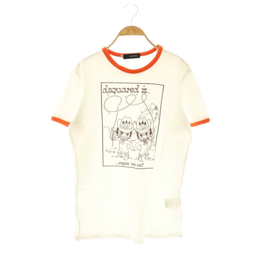 ☆美品☆DSQUARED2 レアTシャツ ヴィンテージMサイズ 楽天市場】DSQUARED2 ディースクエアード Tシャツ POP 80'S LOOSE FIT
