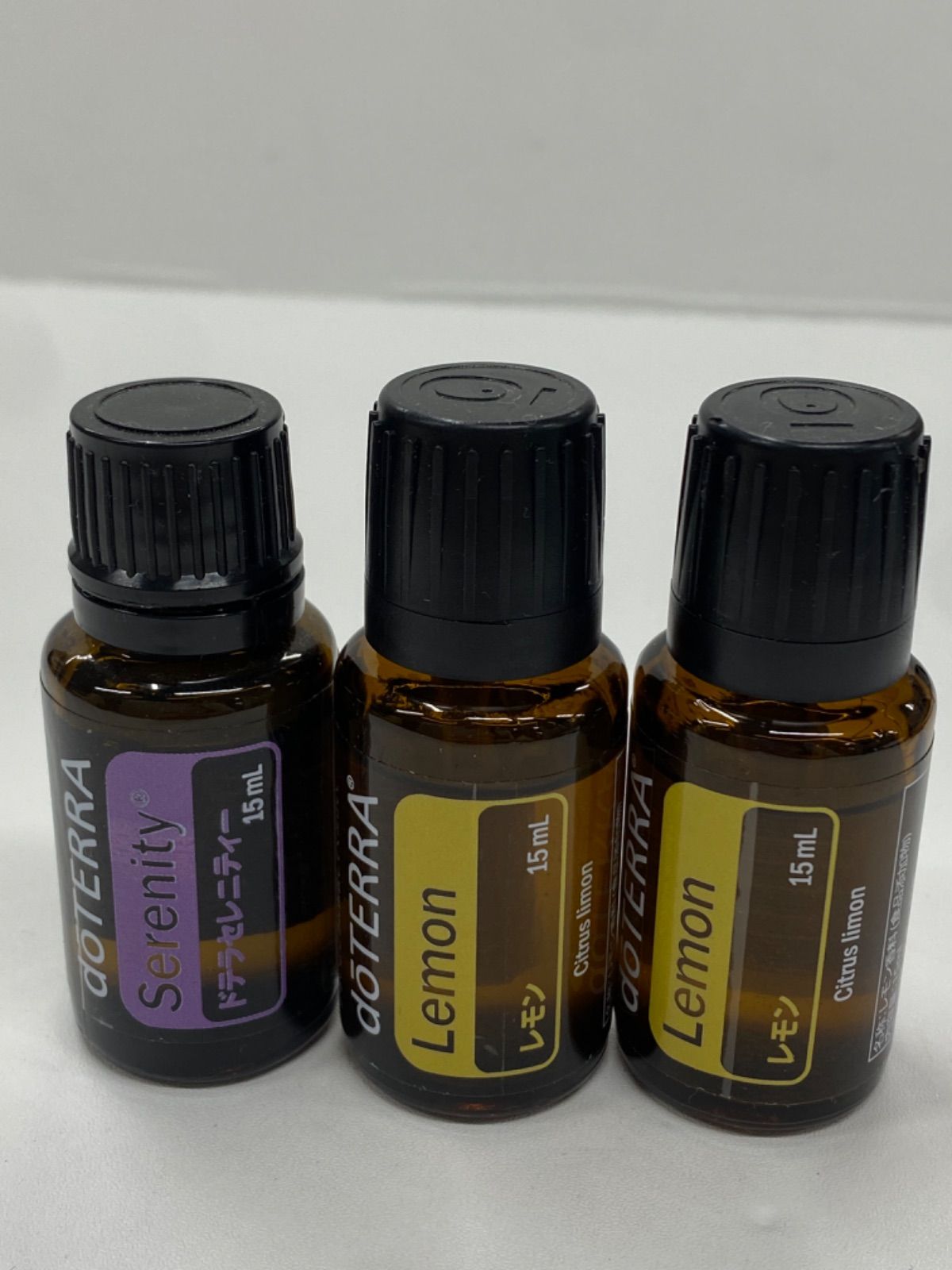 D3604 K doTERRA ドテラ レモン ドナラセレニティー 15ml 計3点セット