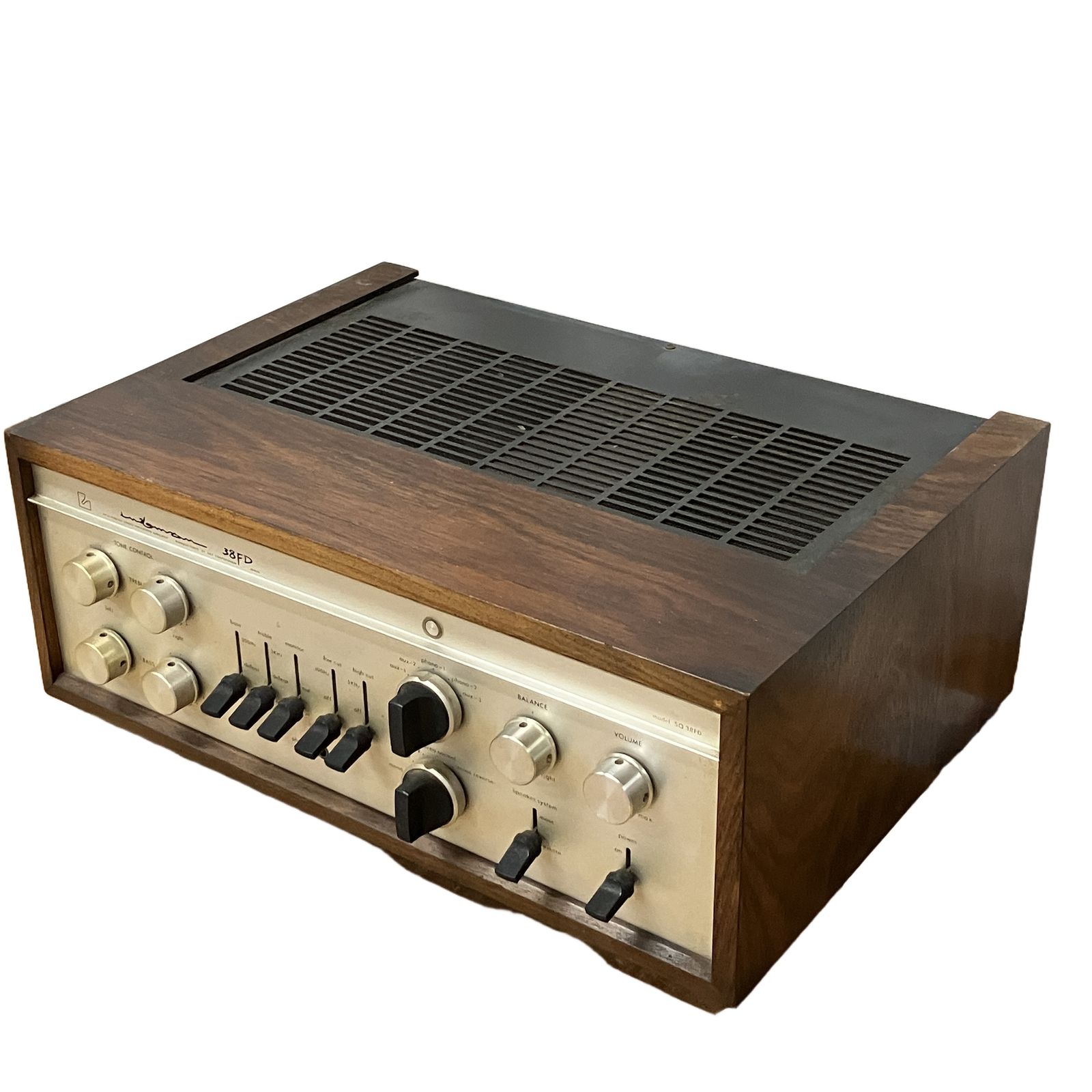 ジャンク品ラックスマン SQ38FD プリメインアンプ LUXMAN SQ38FD プリメインアンプ 初期製造 1970年-1971年頃