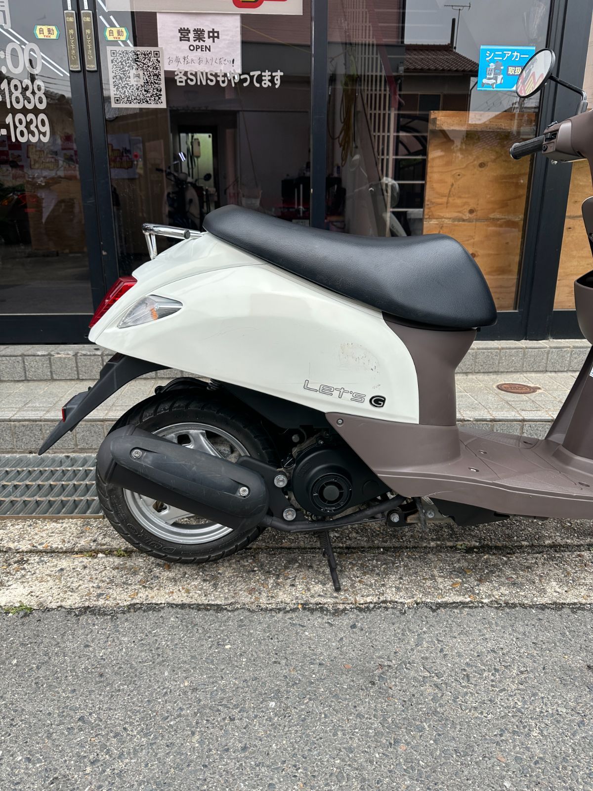 ご自宅まで無料配達します❗ スズキ LET'S G  CA4AA 4スト レッツG  動画有 近県無料配達有り  SUZUKI 09168km バンガレ スズキ SUZUKI レッツG LET'S G 787km CA4AA 一部無料配送可能 原付