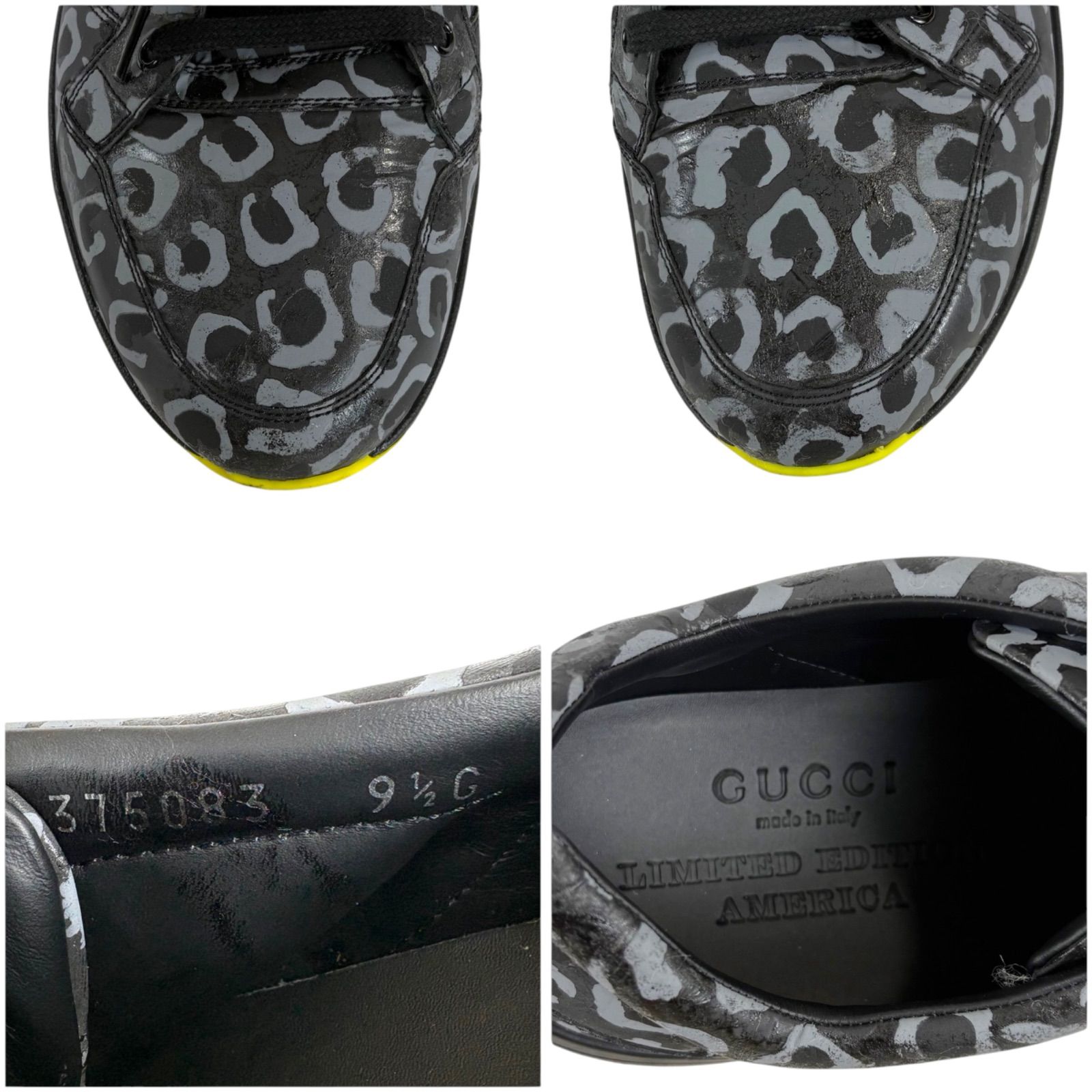グッチ GUCCI レオパード柄 ローカットスニーカー 2022年 リミテッド 