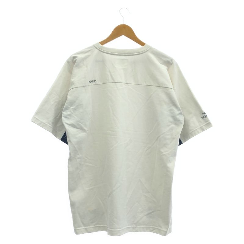 中古】WTAPS フットボールTシャツ 02 231ATDT-CSM31 ホワイト ダブル